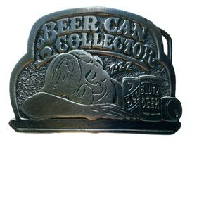 1979 Ltd. Ed. Great American Buckle Co. Beer Collector Belt Buckle